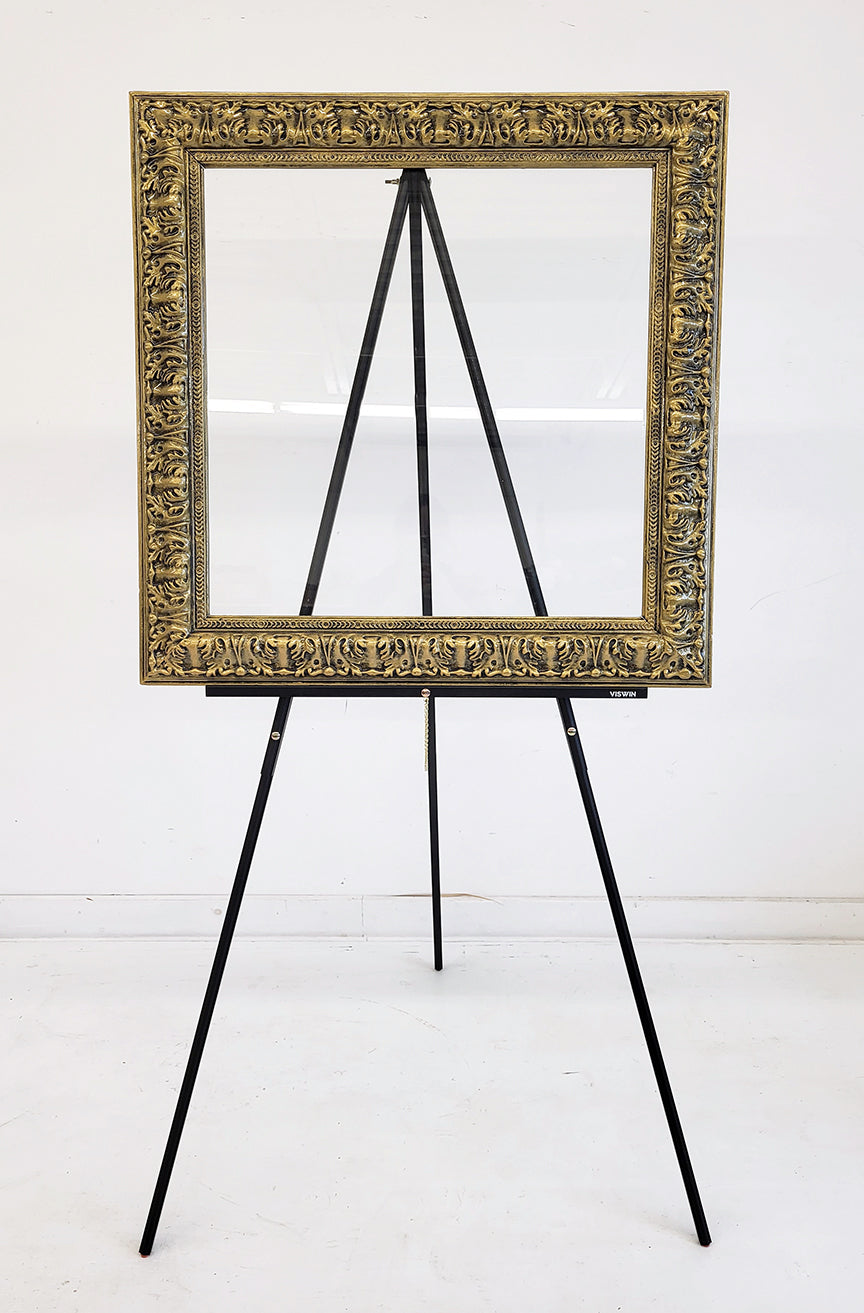 CADRE ANTIQUE OR (CHEVALET INCLU)