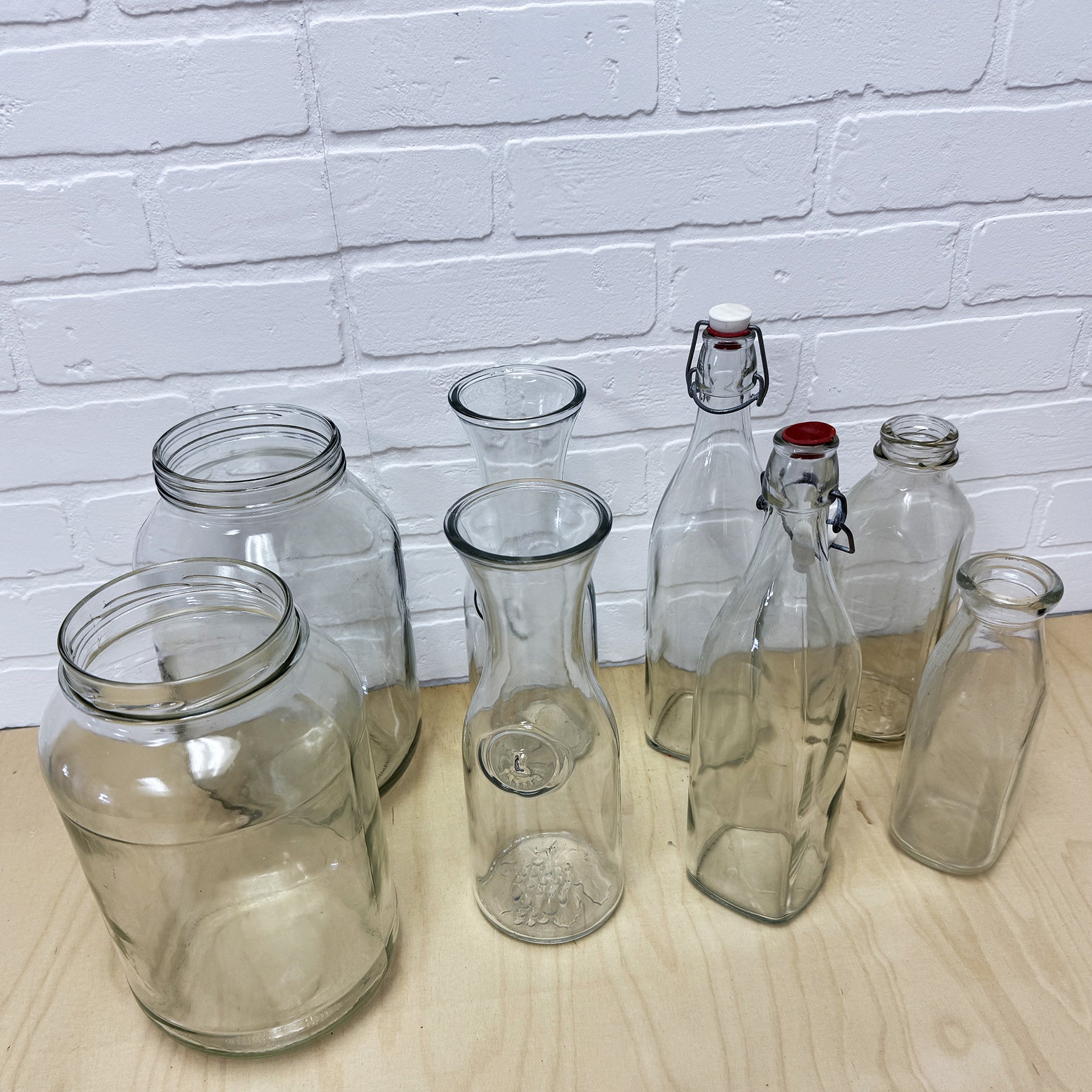 MOYEN VASE EN VERRE