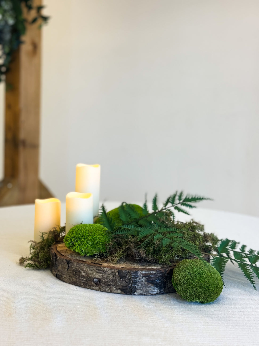 CENTRE DE TABLE ROND