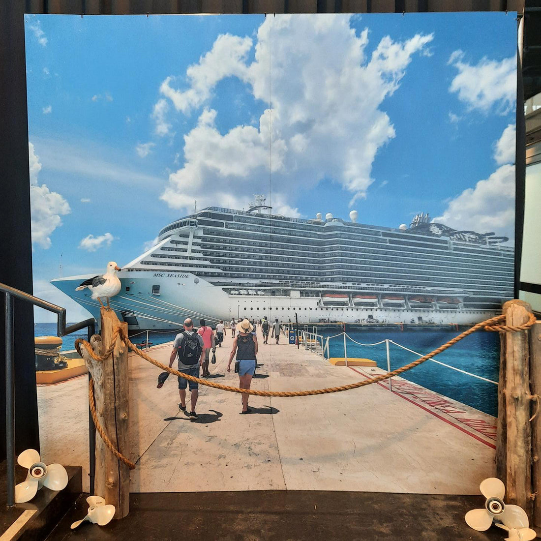 AFFICHE BATEAU DE CROISIÈRE