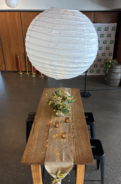CHEMIN DE TABLE EN JUTE