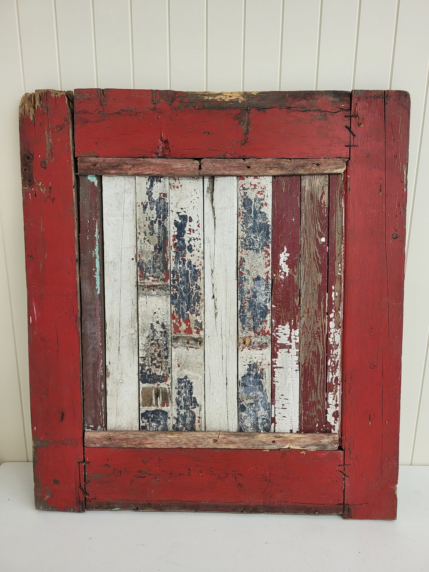 PANNEAU DE BOIS ANTIQUE
