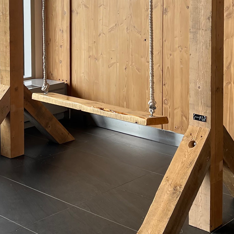 ASSISE BALANÇOIRE EN BOIS