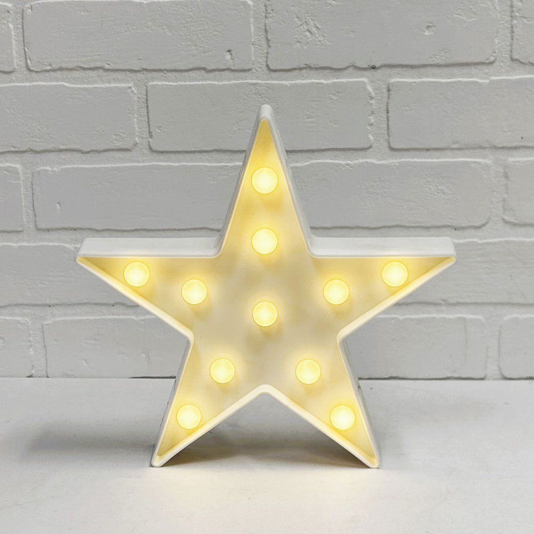 ÉTOILE LUMINEUSE À PILE