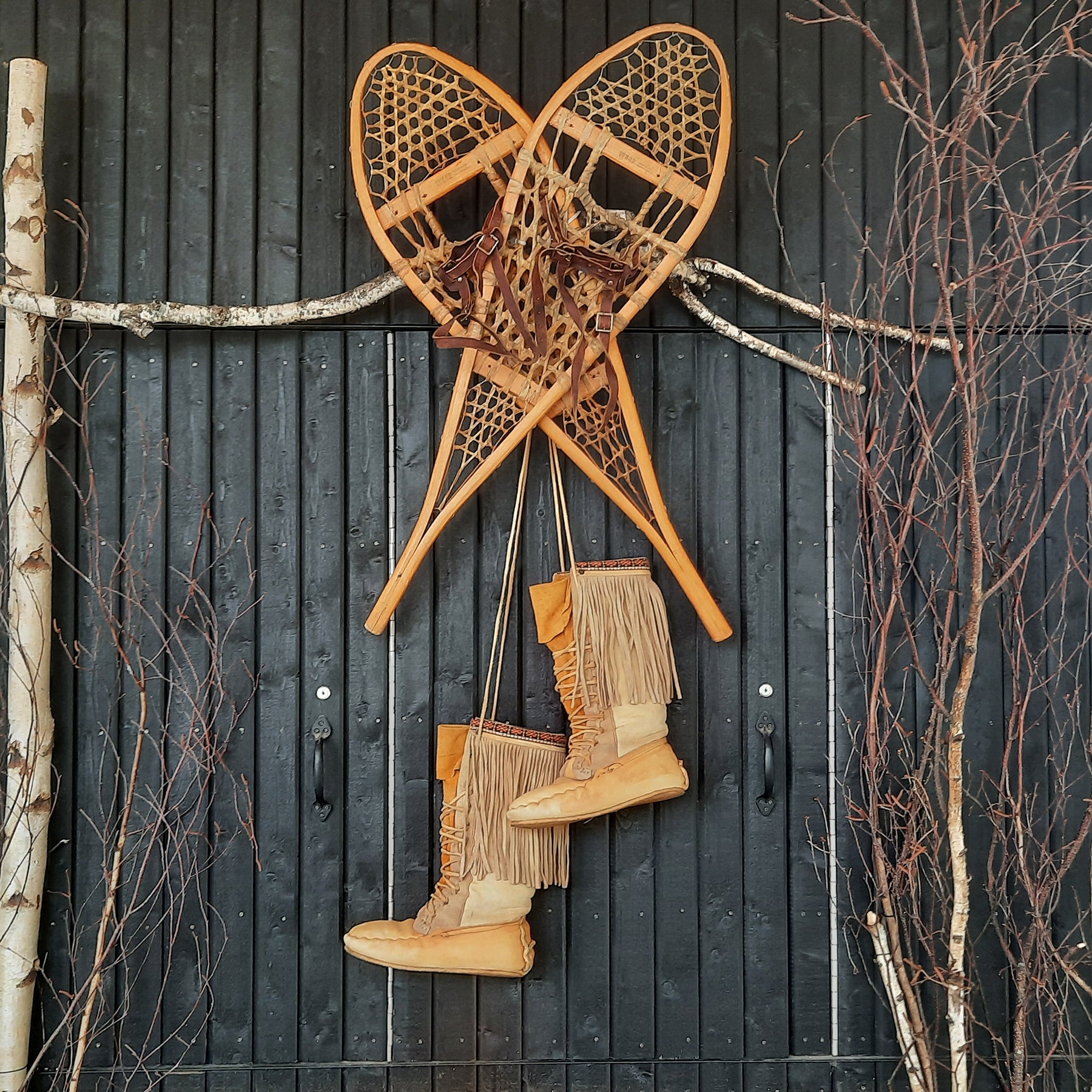 RAQUETTE EN BOIS