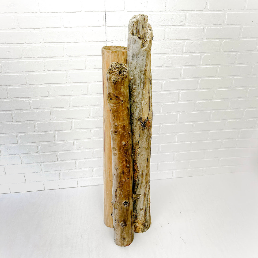 BOLARD TRIO DE BOIS DE MER