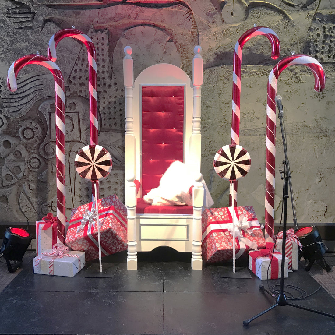 CANNE DE BONBON GÉANTE