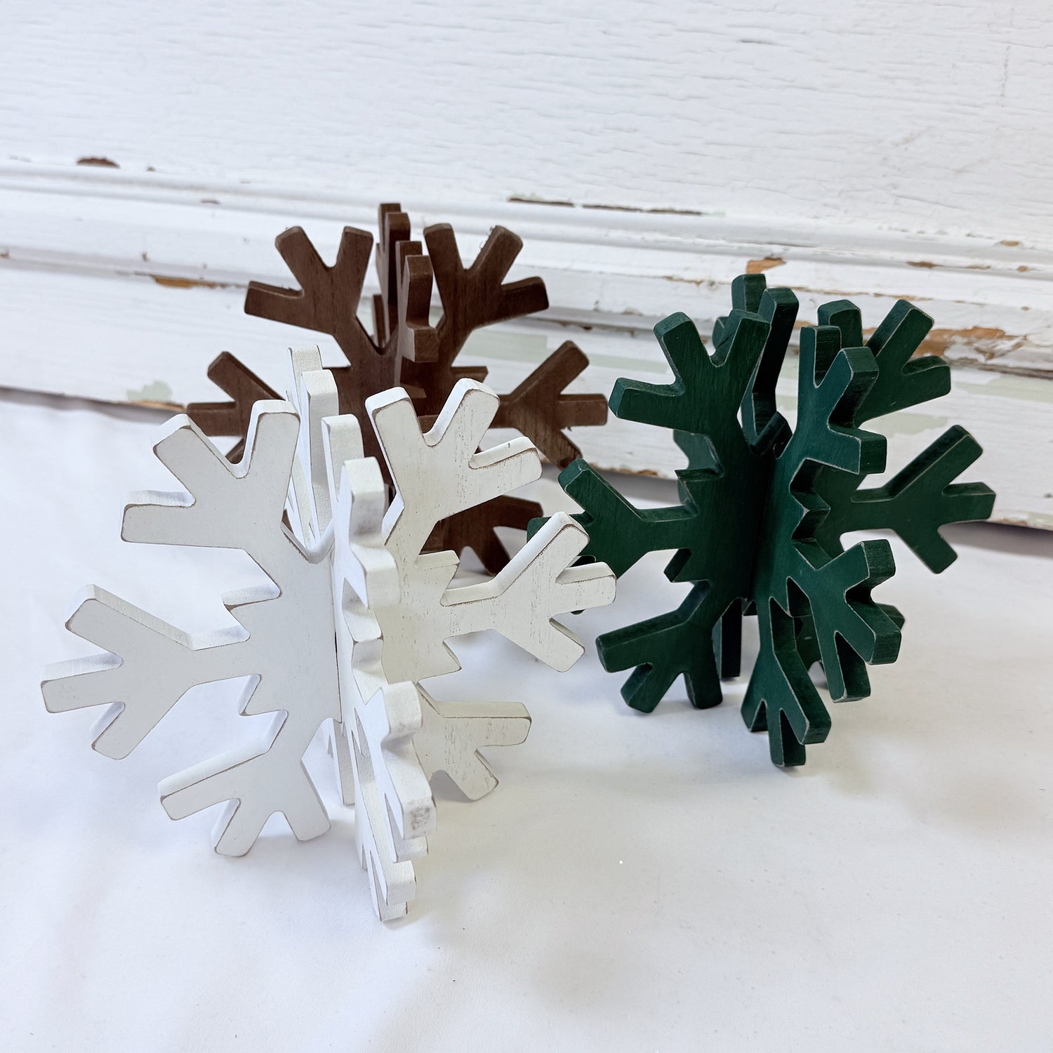 FLOCON 3D BLANC