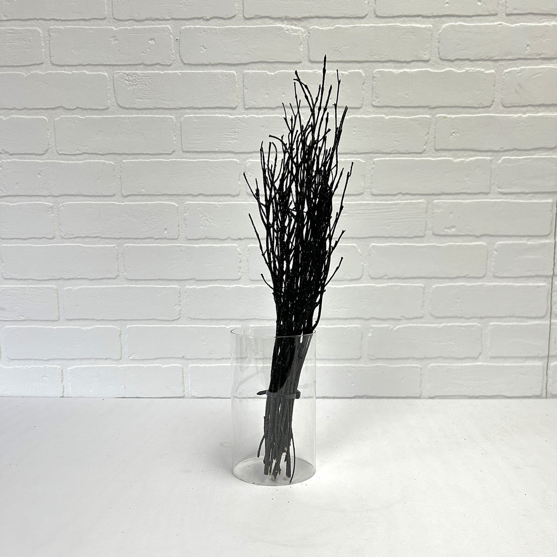 LOT DE PETITES BRANCHES NOIR BRILLANTES