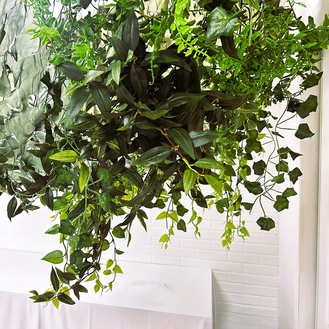 TOILE ET PLANTES TROPICALES