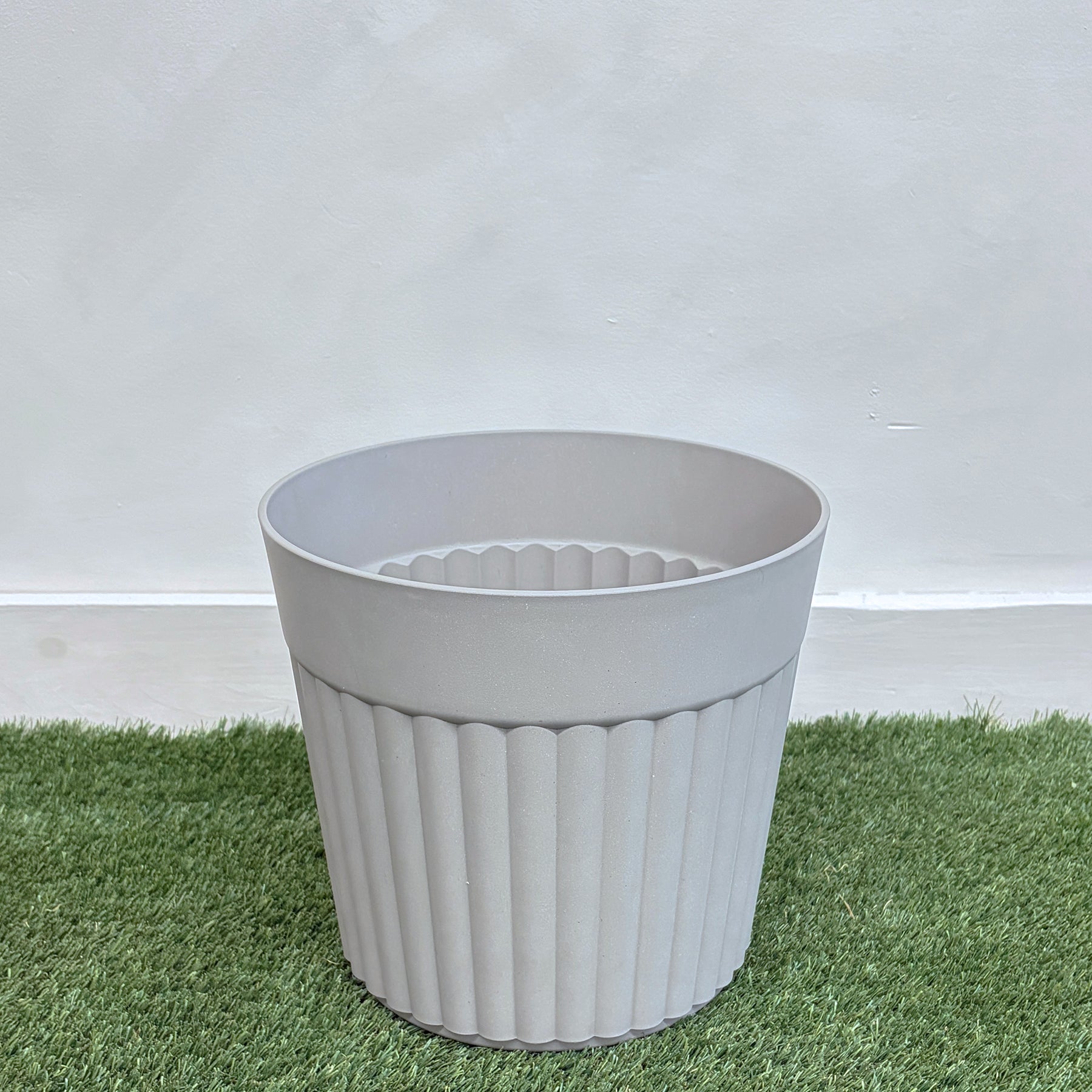 CACHE POT GRIS