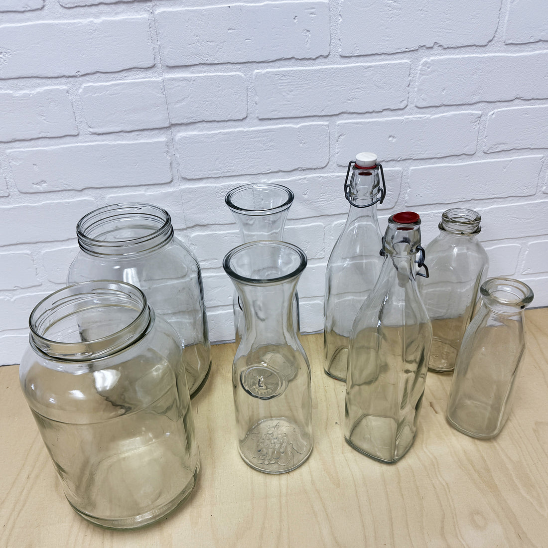 MOYEN VASE EN VERRE