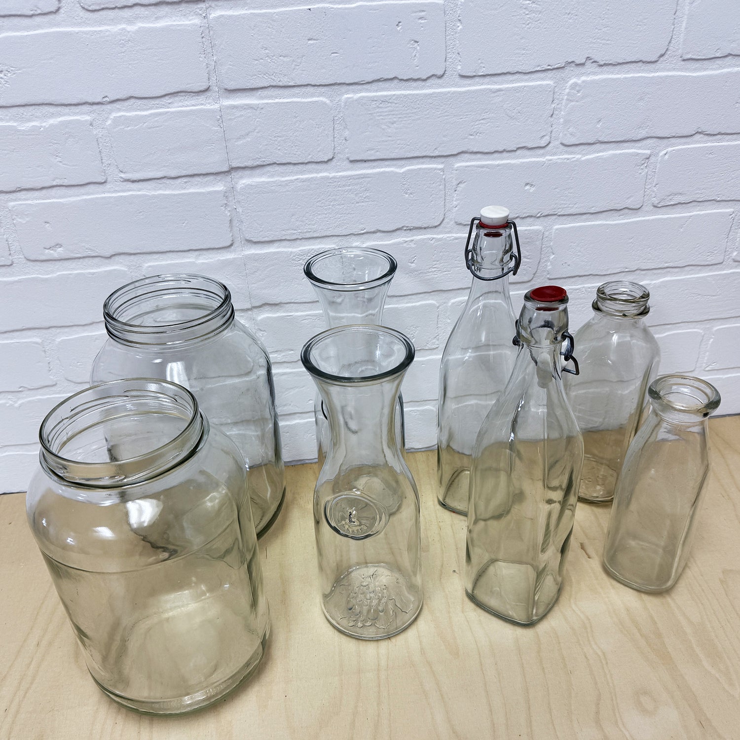 MOYEN VASE EN VERRE