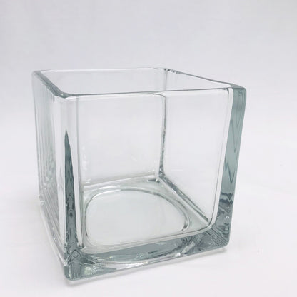 VASE EN VERRE CARRÉ