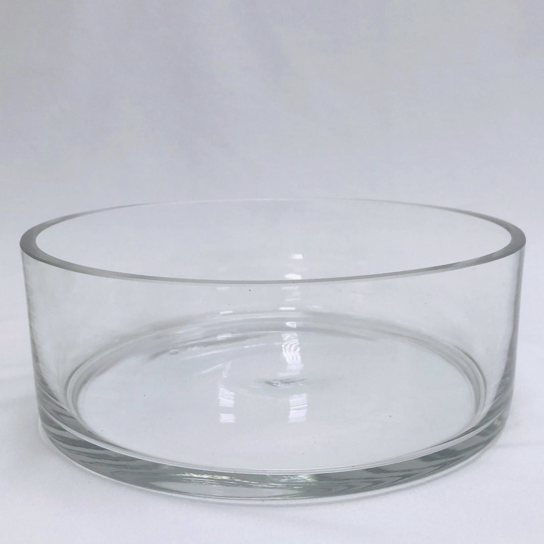VASE EN VERRE CYLINDRIQUE
