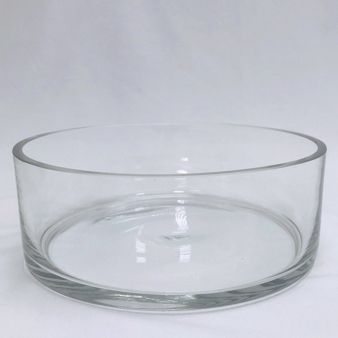 VASE EN VERRE CYLINDRIQUE